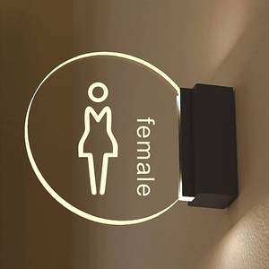 <span class=keywords><strong>Hotel</strong></span> personalizado no molestar botón placas de puerta número apartamento <span class=keywords><strong>Hotel</strong></span> habitación número fabricante de letrero iluminado LED placa signo - Product Image 4