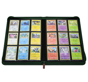 <span class=keywords><strong>Classeur</strong></span> à fermeture éclair couleur macaron, 9 pochettes à chargement latéral, en matériau sûr sans acide, pour collection - Product Image 6