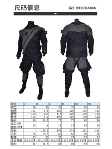 <span class=keywords><strong>Traje</strong></span> de Buceo Seco YONSUB Nuevo, Impermeable con Botas, <span class=keywords><strong>Traje</strong></span> de <span class=keywords><strong>Neopreno</strong></span> Térmico para Buceo, Kayak, Piragüismo y Natación en Agua Fría - Product Image 6