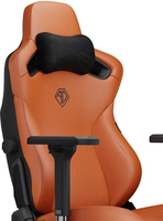 Chaise de jeu Kaiser 3 taille XL, plusieurs couleurs, tissu orange cendré, chaise de bureau de jeu, sécurité et durabilité, chaise de jeu haut de gamme jusqu'à 400 livres
