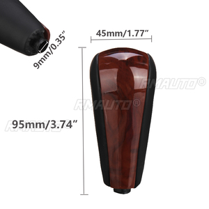 Automatic <b>Gear</b> Shift <b>Knob</b> for Toyota Prado 120 2003-2009 at Car <b>Gear</b> Shifter Lever Handle Stick PU Leather - Product Image 6