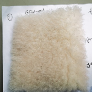 Prêt à expédier tricot 100% <span class=keywords><strong>laine</strong></span> 1000 G/M cheveux bouclés tissu en fausse <span class=keywords><strong>fourrure</strong></span> pour manteau d'hiver et veste - Product Image 6