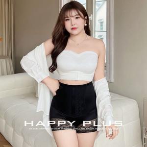 Sujetador Runqi sin tirantes, antideslizante, copa grande, talla grande, color negro sólido, nailon, lavable a máquina - Product Image 5