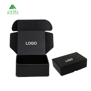 Custom Logo Corrugated Large Matte Black Subscription Mailer Boxes Package Black Shipping Box