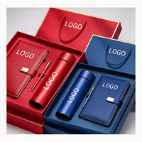 Coffret Cadeau d'Entreprise Personnalisé 2026 avec Logo – Coffret Luxe pour la Reconnaissance des Employés – Bouteille d'Eau Imprimée UV Économique