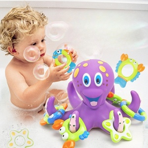 Poulpe éducatif anneau lancer <span class=keywords><strong>bain</strong></span> jouer étang <span class=keywords><strong>jouet</strong></span> en caoutchouc pour enfants bébé <span class=keywords><strong>jouet</strong></span> <span class=keywords><strong>de</strong></span> <span class=keywords><strong>bain</strong></span> pour garçons et filles-<span class=keywords><strong>18</strong></span> + <span class=keywords><strong>mois</strong></span> - Product Image 2