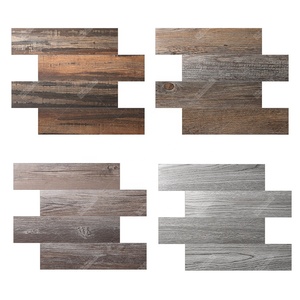 Panel de Pared para Cocina y Baño, 75*300mm, Impermeable, con Diseño de Madera, PVC, Azulejo de Vinilo Autoadhesivo para Piso - Product Image 1