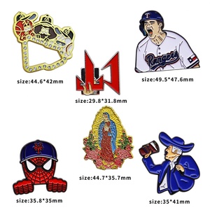 Youmigift Logo Circle Acrylic Lapel <b>Pins</b> for <b>Hats</b> Mexico Custom <b>Hat</b> Enamel <b>Pin</b> - Product Image 3