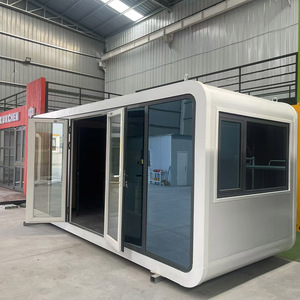 Casa modular asequible hecha en fábrica-Espacio de vida portátil fabricado en China Uso de cabina de manzana de 40 pies para hotel y sala de estar - Product Image 5