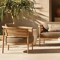 Ensemble de canapés d'extérieur en rotin PE imperméable de haute qualité et durable, ensemble de meubles de jardin, salon de jardin, patio
