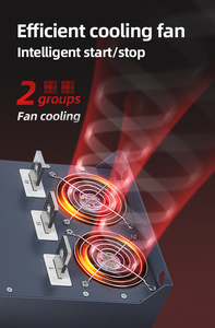 Démarreur progressif triphasé 22 kW 220-500 VCA pour moteur AC avec stabilisation moteur 37 kW, 15 kW, 7,5 kW, 5,5 kW - Product Image 2