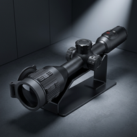 Lunette thermique SUANGSI pour la chasse - Vision nocturne, résolution 384x288, grossissement 1-12x, WiFi, objectif 50/35 mm, 7 niveaux de luminosité