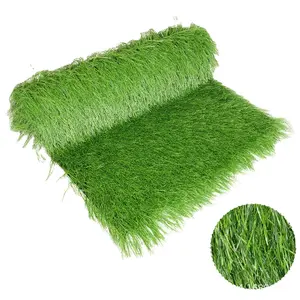 Simulierter Stroh teppich Typ Teppich Gras Rasen Rolls chind eln Dach platte