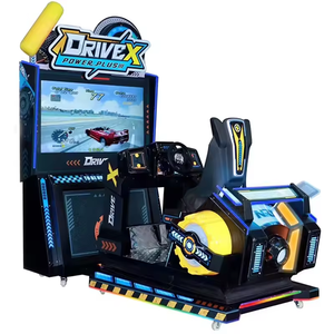 Coin operated <b>amusement</b> game Racing simulator for game center Arcade coin pusher <b>machine</b> Commercial game center equipment - Product Image 2