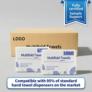 Serviettes en <span class=keywords><strong>papier</strong></span> blanches pliées en Z/N, 1 pli, pour usage commercial, vente en gros OEM - Product Image 1