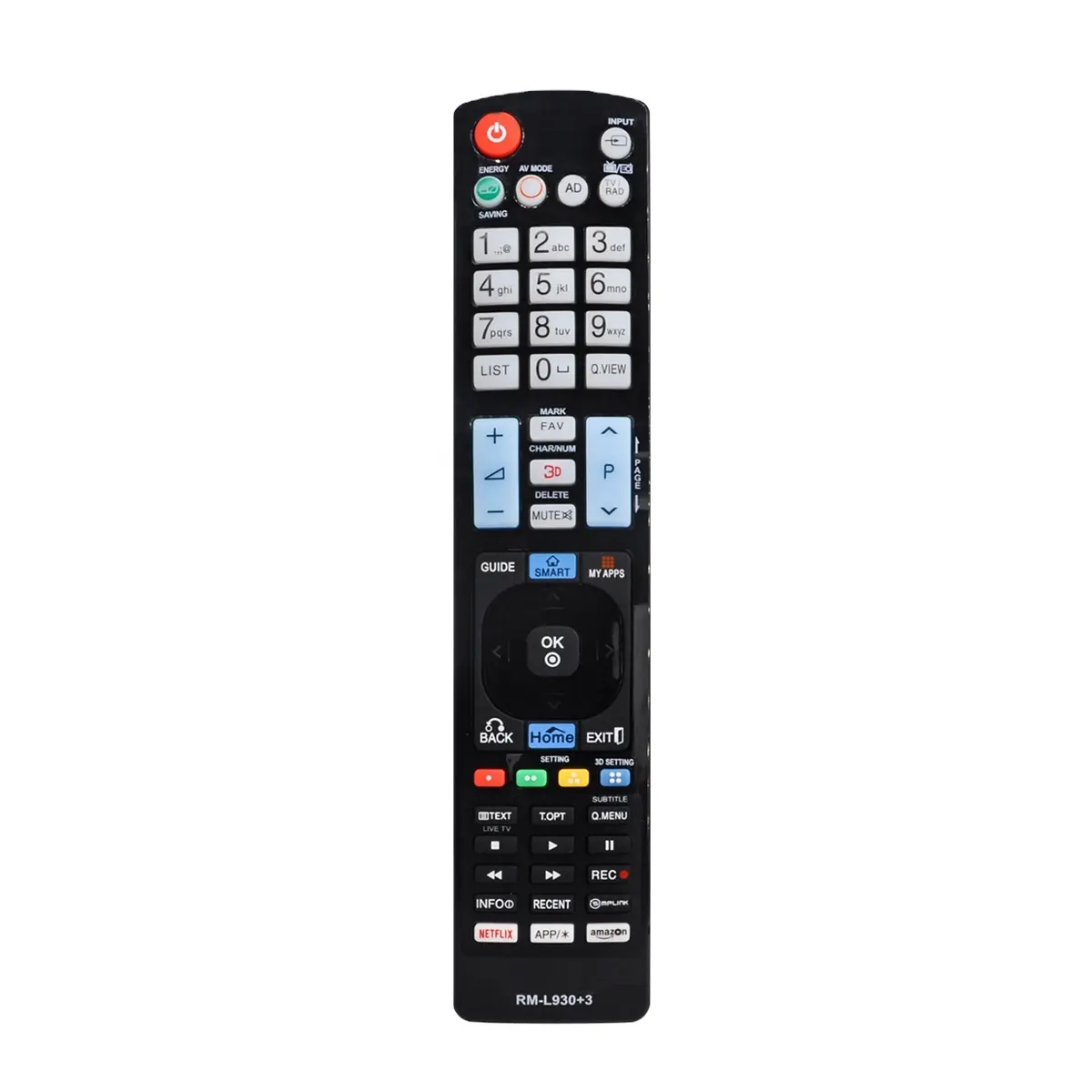Nuovo uso universale telecomandato di RM-L930 + 3 NVTC per il telecomando LCD astuto della TV del salone TV di LG LED
