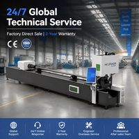 Machine de découpe laser à fibre automatique CNC haute vitesse pour tubes en acier inoxydable et aluminium, 120 m/min, 2000 W, 3000 W