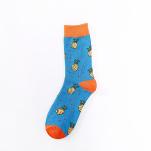 Chaussettes pour hommes amusantes et personnalisées en coton, en gros - Product Image 5