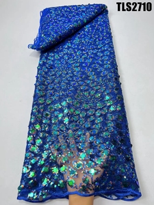 Senegal/ghana pizzo per abito moda <span class=keywords><strong>Organza</strong></span> pizzo paillettes maglia tessuto di pizzo africano tessuto Voile 100% <span class=keywords><strong>cotone</strong></span> sostenibile - Product Image 4