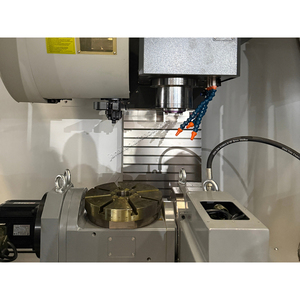 Machine CNC VMC1160 de Chine, prix compétitif, machine de découpe CNC <span class=keywords><strong>VMC</strong></span> 1160 avec table rotative pour cadre en époxy et granit - Product Image 5