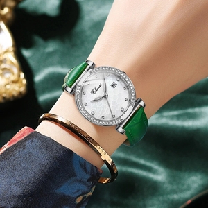 CHENXI <span class=keywords><strong>313</strong></span> montre à quartz élégante avec logo personnalisé pour femme ensemble de montres décontractées ultra minces étanches avec bracelet en cuir - Product Image 6