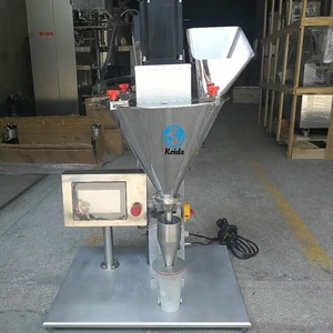 Factory Direct Desktop Vertical Protein Turmeric Talc Protein Powder <strong>Dispenser</strong> Weighing Spiral Filling Machine - Product Image 3