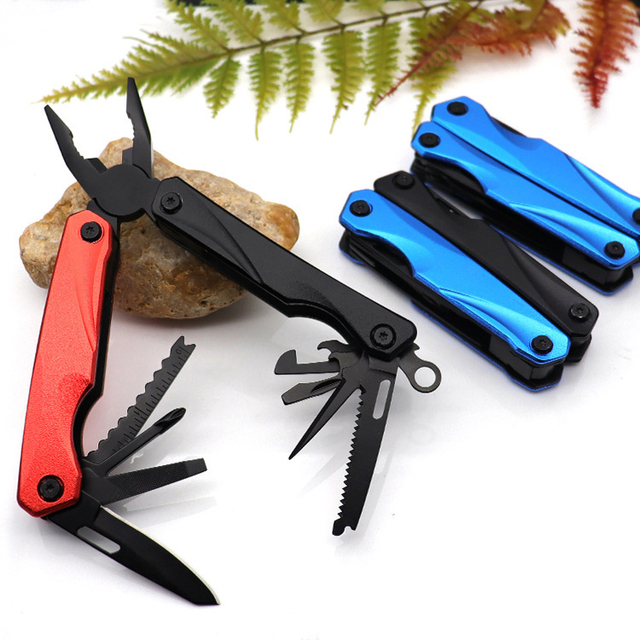 High Quality 3CR13 Stainless Steel Blade Portable Combination Multi Tool Pliers Camping Folding Multitool with Pliers