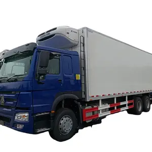 14 20 Ton Freezer Box Truck Container Thermo King Truck Refrigerador Van Refrigeração Para Alimentos Ice Cream Meat Transport