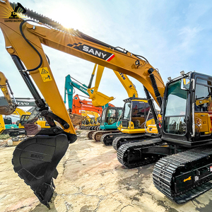 เครื่องที่เชื่อถือได้มีเสียงรบกวนต่ำและเป็น80% ใหม่ Sany SY135มือสองรถขุดที่ใช้สำหรับการจัดสวน - Product Image 1