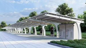 Vente en gros de panneaux solaires, montage de panneaux solaires, carport solaire en aluminium, carport solaire noir, carport photovoltaïque - Product Image 1