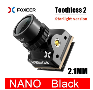FOXEER Toothless <strong>2</strong> Micro/Mini/Nano CMOS 1/<strong>2</strong> StarLight 1200TVL FPV Camera 4:<strong>3</strong> 16:9 PAL/NTSC Natural Image for Drones Accessories - Product Image 5