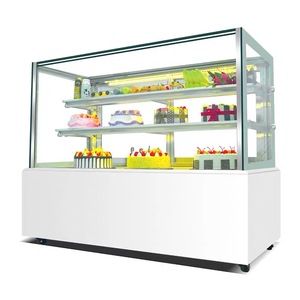 Refrigerador Exhibidor de Pasteles para Bodas y Hoteles con Enfriamiento por Aire de Temperatura Única, Estantes Ajustables, Iluminación LED y Control <span class=keywords><strong>Digital</strong></span> - Product Image 4