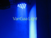 Lampu Panggung Luar Ruangan Nirkabel Max Dmx Stan Full Color dengan Baterai 54*3w Cob Tahan Air Led Silent Par Can Light