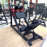TOPTONS nouvelle série équipement de gymnastique commercial plaque de Fitness chargé équipement de Fitness presse à jambes Hack Squat Machine
