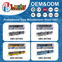 LK Toys 1/32 Rc Toy 4Ch 27Mhz Rc Bus Best Children Gift Toy Remote Control School Bus With Light Music OEM/ODM