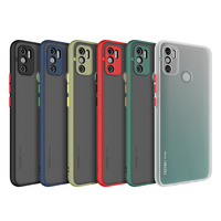 Étui pour Tecno Spark 6 Air avec protection d'appareil photo, coque translucide mate effet fumée, accessoires pour téléphone portable