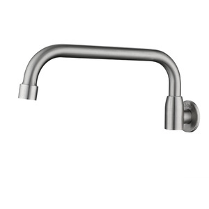 Grifo de Cocina Contemporáneo de Acero Inoxidable 304, Monomando, Montaje en Encimera, Rotación de 360 Grados - Product Image 2