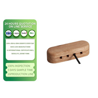 Organisateur de câbles magnétique portable en bois massif, clip pour câbles USB de bureau, adapté pour la maison, le bureau, les câbles de charge de téléphone portable