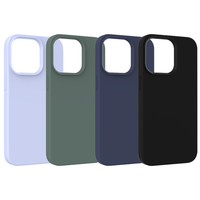 En Stock conception personnalisée housse de téléphone en Silicone pour iPhone 15 14 13 12 Pro max téléphone coloré coques de téléphone