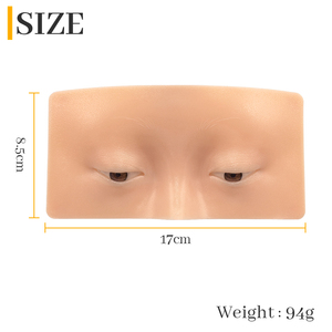 Tabla de maquillaje para principiantes y entrenamiento, modelo de práctica de extensión de pestañas, 3D, realista, para practicar maquillaje - Product Image 6