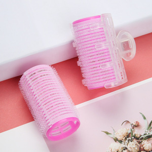 Bigoudis auto-adhésifs Velcro sans chaleur, type à clipser, forme cylindrique, pour boucles intérieures volumineuses et franges légères - Product Image 2