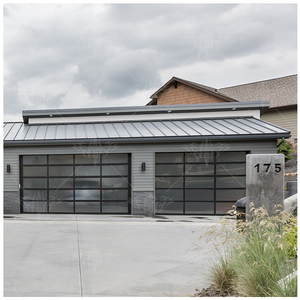 Porta del Garage Automatica in Vetro <span class=keywords><strong>Trasparente</strong></span>, Serranda <span class=keywords><strong>Avvolgibile</strong></span> per Garage Auto - Product Image 6