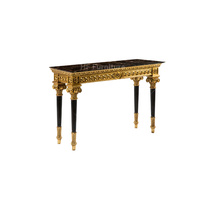 Table console en marbre de maison antique meubles de salon classiques table console de couloir populaire en gros