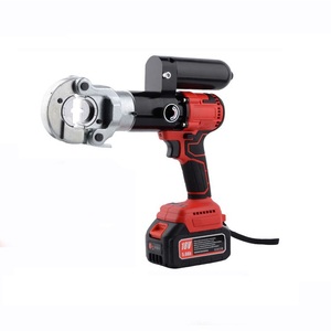 Outil de sertissage électrique CM-300G pour cosses de câbles, pince à sertir hydraulique avec 2 batteries - Product Image 6
