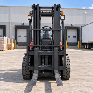 Kostenloser Versand 4X4 3-Tonnen-Gabelstapler Geländegängiger Diesel-Gabelstapler Teleskop-Gabelstapler für Holzhandhabung im Freien - Product Image 5