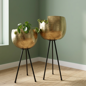 Macetero de Hierro con Recubrimiento en Polvo, Duradero, Ligero, Moderno y Elegante, para Interiores y Exteriores, Jardín, Oficina, Decoración del Hogar, Personalizable - Product Image 3