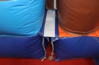 WINSUN Toboggan aquatique gonflable commercial sur le thème des requins avec zone de saut pour les fêtes d'été des enfants et les événements en plein air