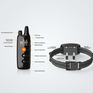 Collar de Adiestramiento Electrónico Recargable para Perros con Pantalla LCD, Antiladridos, Impermeable 3300FT, Ecológico, con Sonido y Diseño Moderno, Venta al por Mayor - Product Image 4