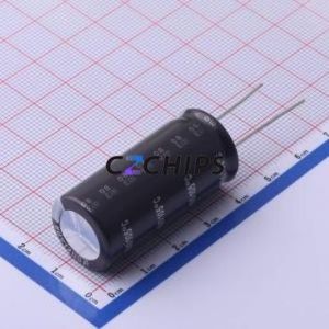 Condensador Electrolítico de Aluminio de Orificio Pasante NXA80V1200M18*40 LO, Orificio Pasante, D18xL40mm 1200uF 20% 80V 2.7A-100kHz - Product Image 2