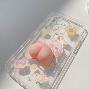 Coque de téléphone portable en silicone souple 3D motif cochon, design tendance pour <span class=keywords><strong>iPhone</strong></span> 13 Pro Max - Product Image 5